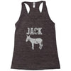jack ass Racerback Tank