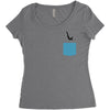Yes, You Can Dive Women's Triblend Scoop T-shirt
