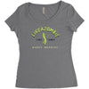 like a zombie Women's Triblend Scoop T-shirt