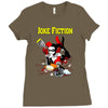 joke fiction Ladies Fitted T-Shirt
