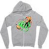 poison heart Zipper Hoodie