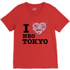 i love neo tokyo V-Neck Tee