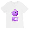 working off my lumps V-Neck Tee