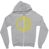 nine and three quarters Zipper Hoodie