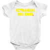 ozymandias was right Baby Bodysuit
