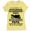 motorrad papa Ladies Fitted T-Shirt