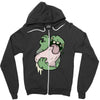 yet another new id Zipper Hoodie