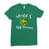 world's best mommy Ladies Fitted T-Shirt