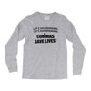 commas save lives Long Sleeve Shirts