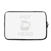 pot head coffee lover Laptop sleeve