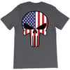 skull u.s.a. back T-Shirt