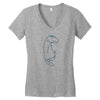 apatosaurus Women's V-Neck T-Shirt
