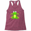 frog cute Racerback Tank