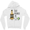 tequila   best friends Zipper Hoodie