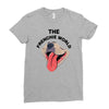 the frenchie world Ladies Fitted T-Shirt