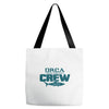 orca crew Tote Bags