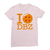 i love dbz Ladies Fitted T-Shirt