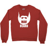 man beard Crewneck Sweatshirt
