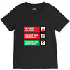 bat safety V-Neck Tee