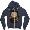 how to be vegetarian Zipper Hoodie