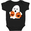 pumpkin with boo Baby Bodysuit