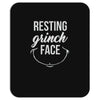 resting grinch face Mousepad