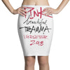 pink beautiful trauma world tour 2018 Pencil Skirts