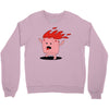 marshmallow prend feu Crewneck Sweatshirt