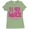 2018 Women's March On USA Ladies Fitted T-Shirt