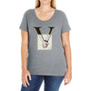 hand in hand Ladies Curvy T-Shirt