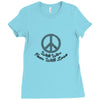 Peace (a246) Ladies Fitted T-Shirt