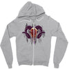 seriously strange ram Zipper Hoodie