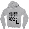 nerdy in a good way Zipper Hoodie