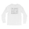 hungry apology Long Sleeve Shirts