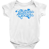 bargain paradise garage sign Baby Onesie