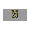 Paris 23 License Plate
