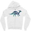Princess Dinosaur Zipper Hoodie