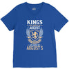 Kings Are Born In August But The Real Kings Are Born On August 5 V-Neck Tee