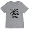 read a book, fool V-Neck Tee