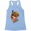 keep calm and play music Racerback Tank