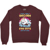 I Wish I Were A Unicorn So I Could Stab Idiots With My Head Crewneck Sweatshirt
