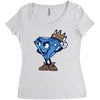 diamond king Women's Triblend Scoop T-shirt