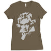 beethoven Ladies Fitted T-Shirt