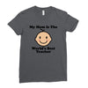 My Mom Is The World's Best Teacher Ladies Fitted T-Shirt
