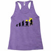 goku evolution (black) Racerback Tank