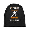 weekend forecast running Baby Beanies