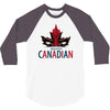 mouthy canadian 3/4 Sleeve Shirt