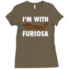 i'm with furiosa Ladies Fitted T-Shirt