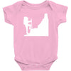 mountain hiker Baby Onesie