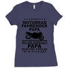 motorrad papa Ladies Fitted T-Shirt